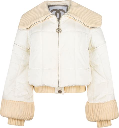 chanel coat puffer|chanel jacket clearance.